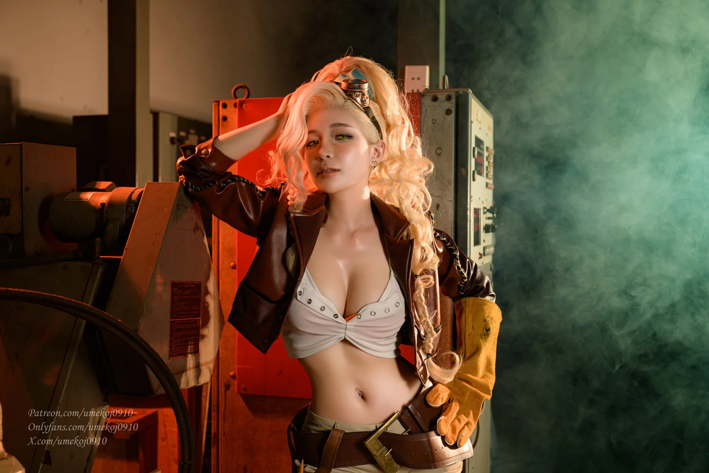 Umeko_J - Gemma (Monster Hunter) [94P-895MB] tg@simisebaisi 【丝足阁】013.webp